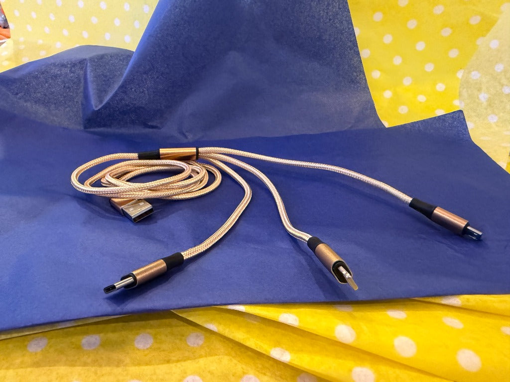 3-in-1 Charging Cable (3.5 ft)