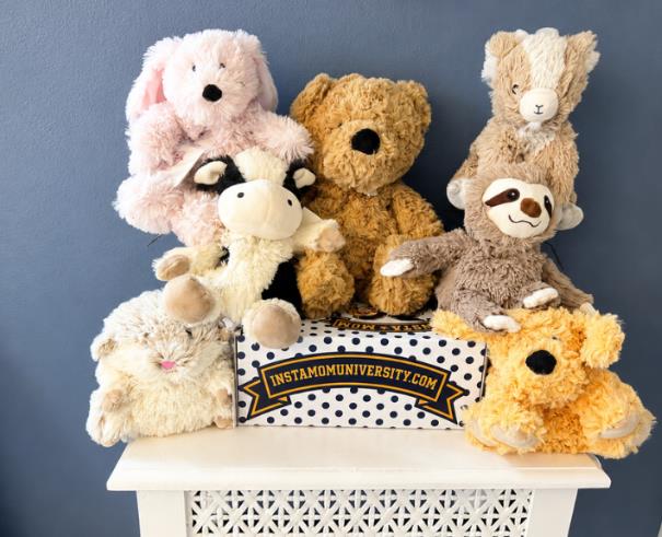 Warmies plush options